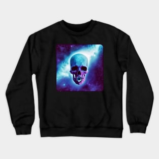 Galactic Daisy Skull Crewneck Sweatshirt